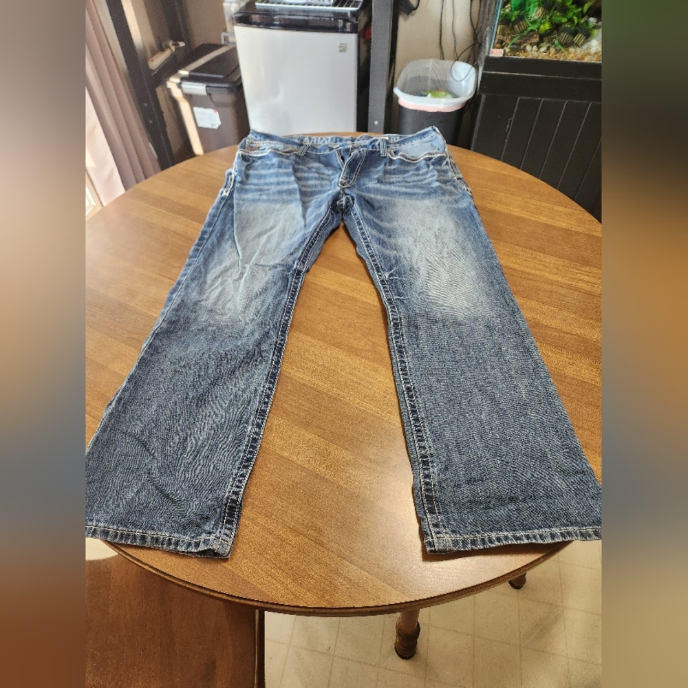 38x32 mens Ariat low rise jeans